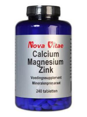 Nova Vitae Calcium Magnesium Zink Tabletten 240st - thumbnail