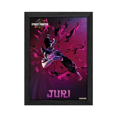 Pixel Frames Plax - Street Fighter 6: Juri (25cm x 30cm)