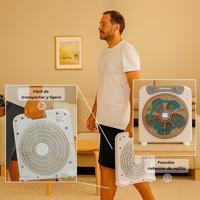 Vloerventilator Grunkel BOX FAN 45 W Grijs - thumbnail