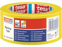 Tesa tape zwart/geel 50mm 33mtr - thumbnail