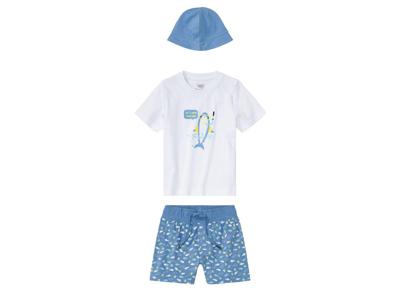 lupilu Kinder kledingset (Wit/blauw, 110/116)