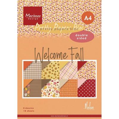 Marianne Design • paper pad welcome fall by marleen