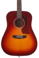 Guild Westerly Collection D-140 Cherry Burst akoestische westerngitaar - thumbnail