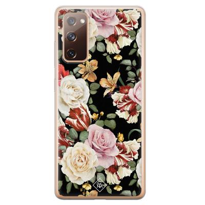 Samsung Galaxy S20 FE siliconen hoesje - Flowerpower