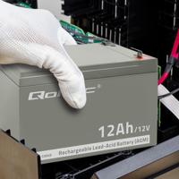 Qoltec 53049 AGM-accu | 12V | 12Ah - thumbnail