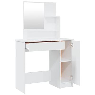 Kaptafelset 86,5x35x136 cm wit