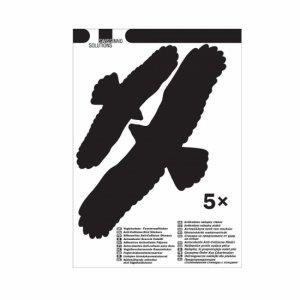 BSI Vogel afweerstickers 5 stuks 14-27cm