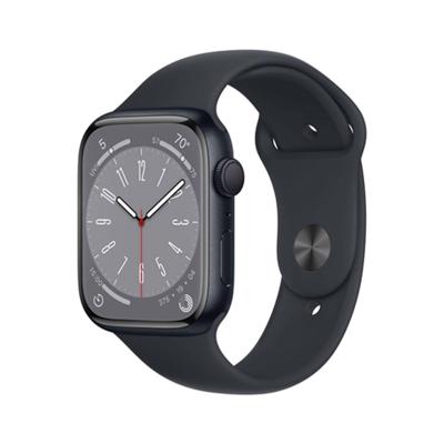 Apple Watch Series 8 OLED 45 mm Zwart GPS