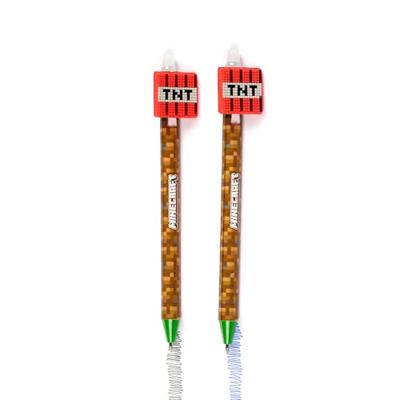 Set van 8 Uitwisbare Pennen Minecraft Gereedschap Top