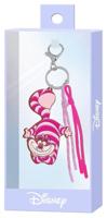 Alice in Wonderland Charm Keyring Cheshire Cat Smile - thumbnail