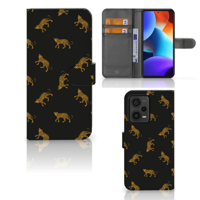 Telefoonhoesje | Met pasjeshouder | voor Xiaomi Redmi Note 12 Pro Plus Leopards