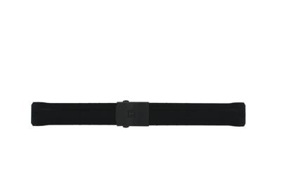 Horlogeband Tissot T0914204720700A / T603036454 Rubber Zwart 22mm