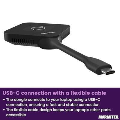 Stream 4K Pro - Draadloos 4K HDMI presentatiesysteem - 4K Conferencing solution Stream 4K Pro - Draadloos 4K HDMI presentatiesysteem - 4K Conferencing solution