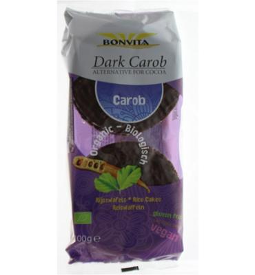 BonVita Rijstwafels Dark Carob