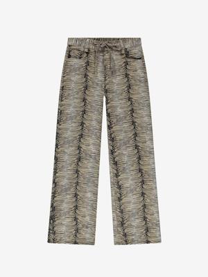 Nik&Nik winter broek meisjes - zand - Lean