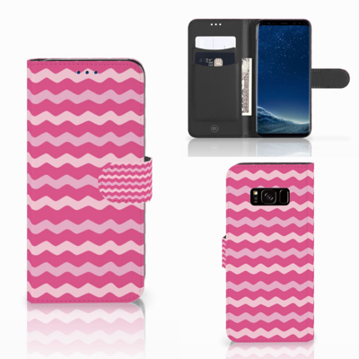 Samsung Galaxy S8 | Telefoon Hoesje | Waves Pink Samsung Galaxy S8 | Telefoon Hoesje | Waves Pink