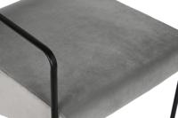 Armstoel DKD Home Decor Grijs Metaal 62 x 76 x 76 cm 55 x 71 x 72 cm - thumbnail