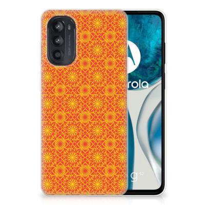 Motorola Moto G52/G82 | TPU bumper | Batik Oranje