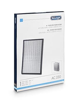DeLonghi 5513710021 AC230 Actief koolstoffilter (EPA) Zwart Koolstoffilter