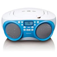 Lenco SCD-301 Draagbare radio/cd-speler Blauw - thumbnail