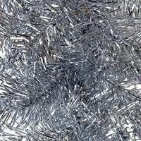 Kerstslinger met LED-lampjes 20 m zilverkleurig - thumbnail