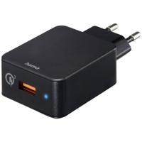 Hama USB-oplader 19.50 W 1x USB-A Zwart Binnen - thumbnail