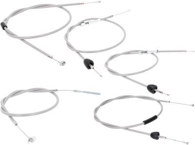 101 OCTANE bowdenzugsatz bowden cable set 101.octa 5tlg gray