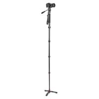 3 Legged Thing Legends Alana Monopod Metallic Slate Grey Kit with DOCZ2 Foot Stabilizer & AH Trinity Darkness, Matte Black - thumbnail
