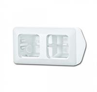 Busch-Jaeger 2-voudig Opbouwbehuizing Zuiver wit (RAL 9010), Wit 2CKA001799A0985 - thumbnail