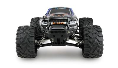 Amewi M-Land Blauw Brushed 1:16 RC modelauto voor beginners Elektro Monstertruck 4WD RTR 2,4 GHz Amewi M-Land Blauw Brushed 1:16 RC modelauto voor beginners Elektro Monstertruck 4WD RTR 2,4 GHz