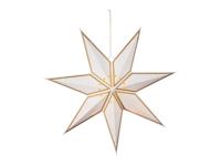 LIVARNO home LED-kerstster (Kader/crèmewit/goud) - thumbnail