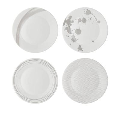 Royal Doulton Pacific Stone Ontbijtbord 23 cm, per 4