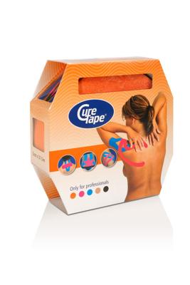 Cure Tape Kinesiotape giant oranje 5cm x 31.5m 1 Stuks