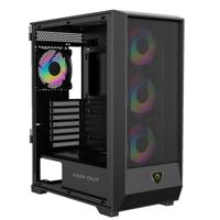 ATX Semi-toren BehuizingKEEP OUT XC-501 Zwart - thumbnail