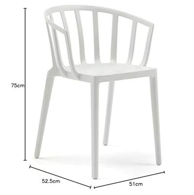 Kartell Venice Mat stoel Wit