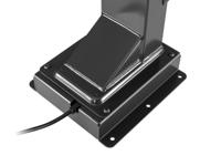 Equip 650606 flat panel vloer standaard 165,1 cm (65 ) Vaste flatscreen vloerstandaard Zwart - thumbnail