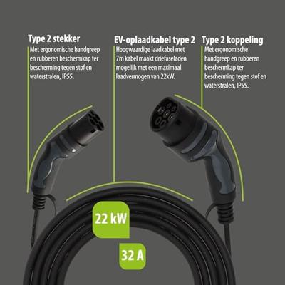 Brennenstuhl 1384000030 eMobility laadkabel 7 m