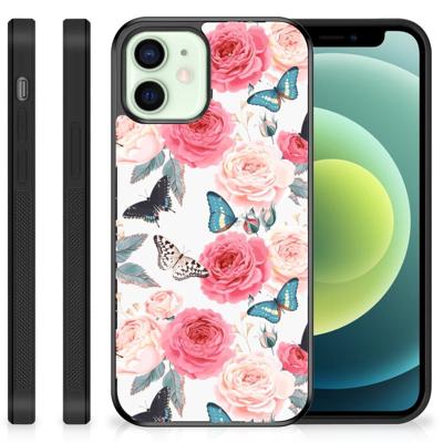 iPhone 12 Mini Skin Case Butterfly Roses iPhone 12 Mini Skin Case Butterfly Roses