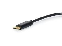 Equip 133469 audio kabel 0,15 m USB C 2 x 3.5mm Zwart - thumbnail