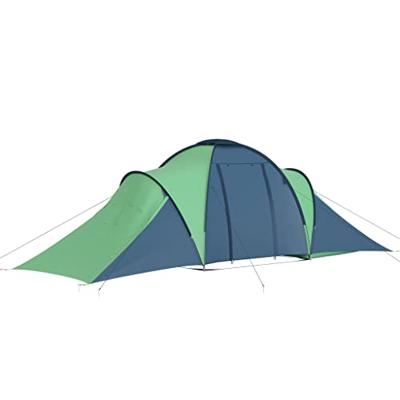 VidaXL Tent 6-persoons blauw en groen