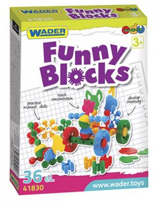 Wader funny blocks 36 stuks in doos