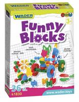 Wader funny blocks 36 stuks in doos - thumbnail