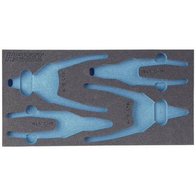 HAZET 2-componenten zachschuiminleg 163-124L · L x B: 342 mm x 172 mm HAZET 2-componenten zachschuiminleg 163-124L · L x B: 342 mm x 172 mm