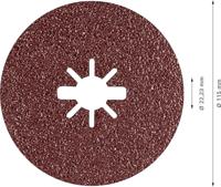 Bosch Accessories 2608621791 Fiberschijf Diameter 115 mm Korrelgrootte (num)=36 25 stuk(s) - thumbnail