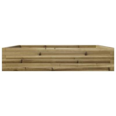VidaXL Plantenbak 110x110x23 cm geïmpregneerd grenenhout VidaXL Plantenbak 110x110x23 cm geïmpregneerd grenenhout