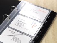 Sigel SI-VZ350 Visitekaarthoes Voor 80 Visitekaarten Tot 90x58mm - thumbnail