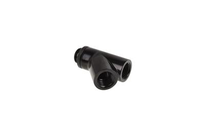 Alphacool Eiszapfen Y-connector 45° - G1/4" draaibaar verbinding Alphacool Eiszapfen Y-connector 45° - G1/4" draaibaar verbinding