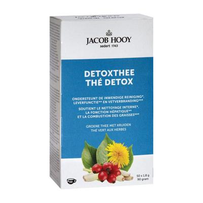 Jacob Hooy Detox theezakjes 50 Zakjes Jacob Hooy Detox theezakjes 50 Zakjes