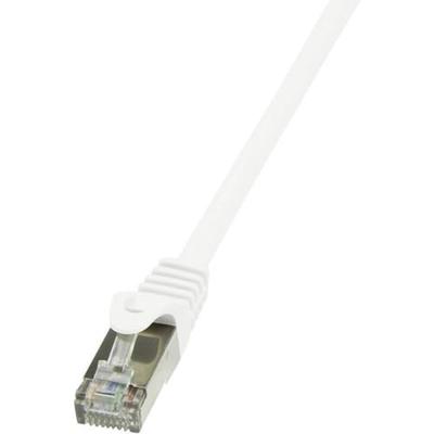 LogiLink CP2031S RJ45 Netwerkkabel, patchkabel CAT 6 F/UTP 1.00 m Wit Snagless 1 stuk(s) LogiLink CP2031S RJ45 Netwerkkabel, patchkabel CAT 6 F/UTP 1.00 m Wit Snagless 1 stuk(s)