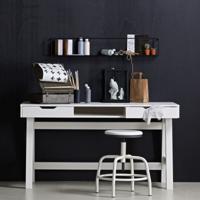 WOOOD Bureau 'Nikki', kleur Wit - thumbnail